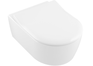 Villeroy & Boch - Avento wall-mounted, with DirectFlush, White Alpin complete with seat & cover