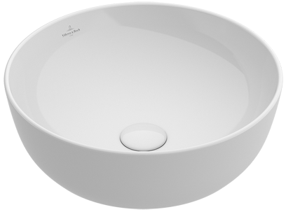Villeroy & Boch - Artis Surface-mounted washbasin 430 x 430 x 150 mm, Alpin White , without overflow, unpolished