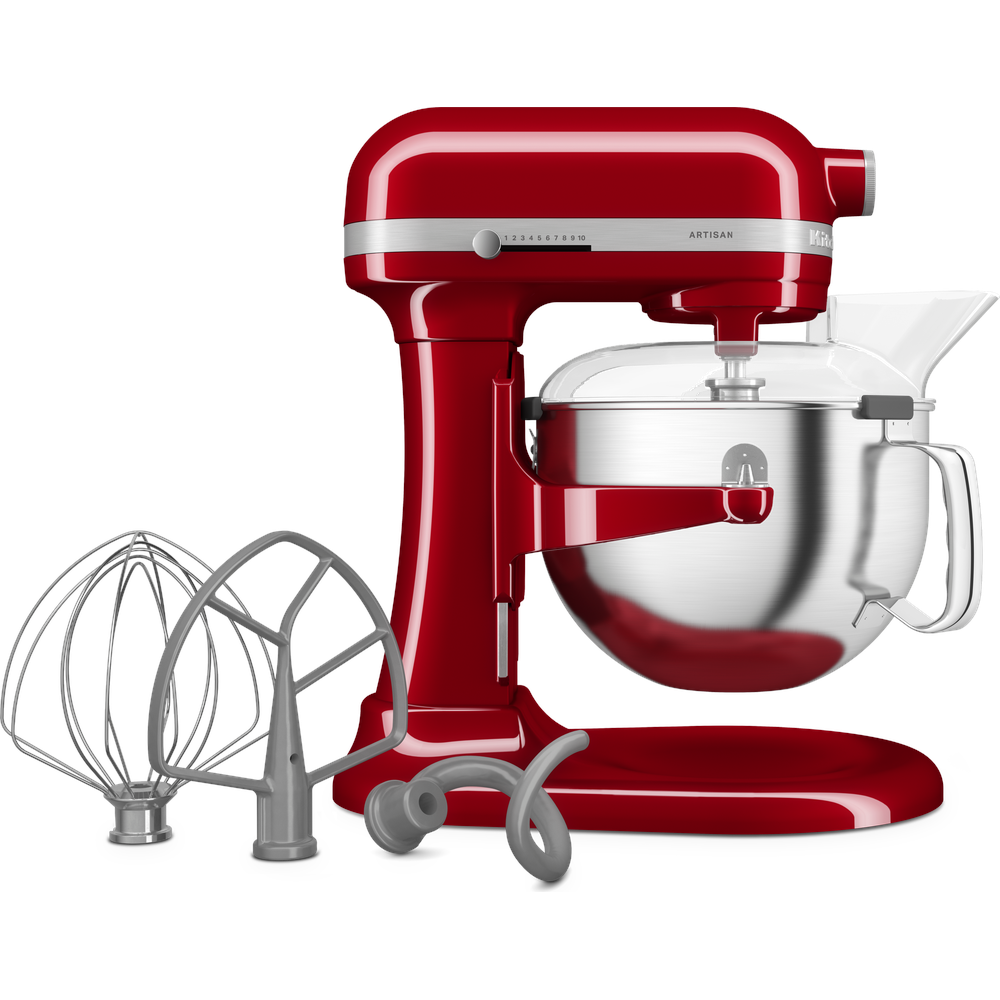 kitchenaid food processor 5ksm60spxber empire red kit