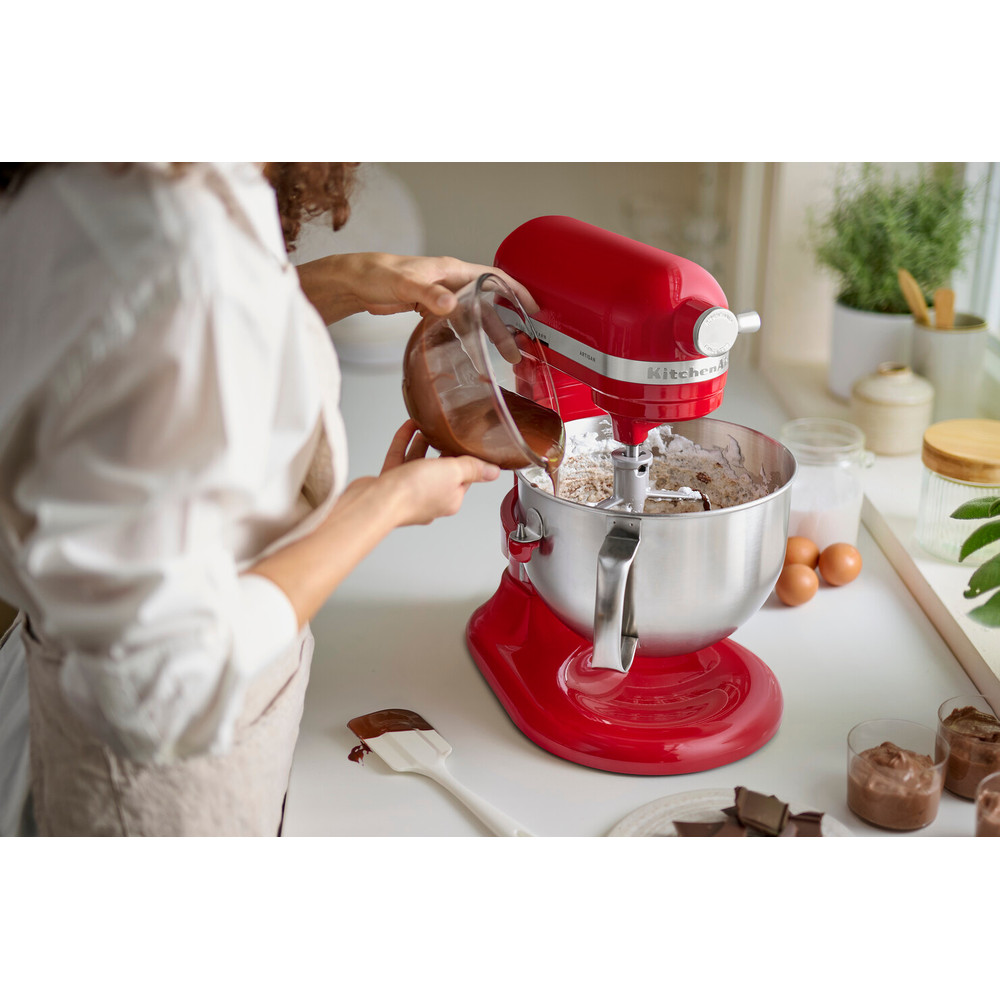 kitchenaid food processor 5ksm60spxber empire red lifestyle 2